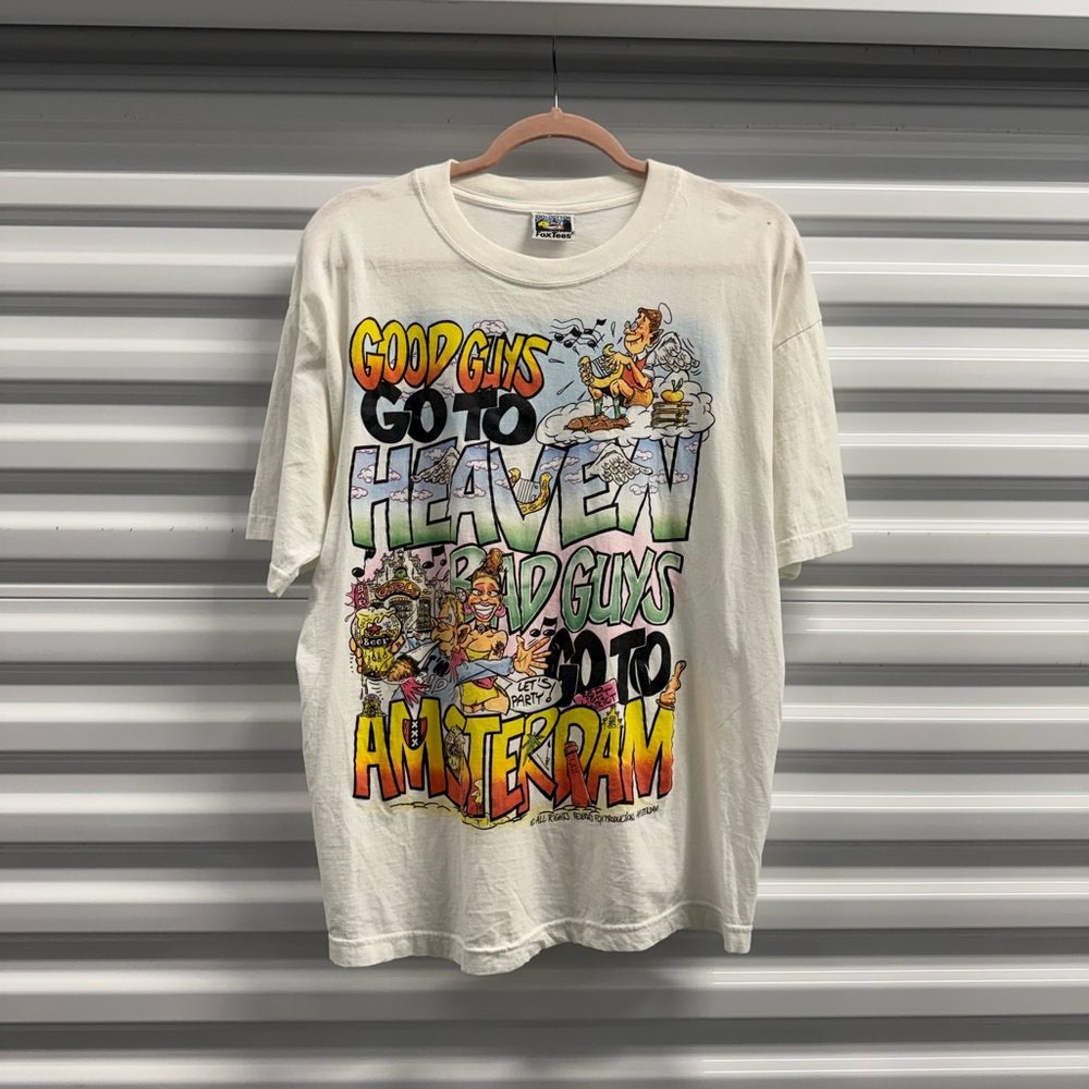 Graphic Tee with Amsterdam Print